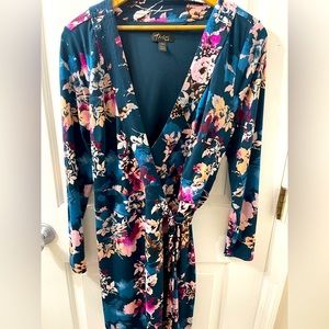 Thalia Sodi | Printed floral wrap dress
